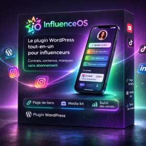 InfluenceOS Core Ultimate — Le Cockpit Tout-en-Un pour Créateurs & Influenceurs