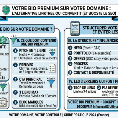 Link in bio sur ton domaine : l’alternative à Linktree qui convertit (et qui aide ton SEO)